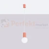 Lampa wisząca Halo szklana kula design 1xG9 IP20 brzoskwiniowa perfektmarket (7).webp