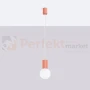 Lampa wisząca Halo szklana kula design 1xG9 IP20 brzoskwiniowa perfektmarket (7).webp
