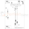 Lampa wisząca Halo 3P szklane kule design 3xG9 IP20 brzoskwiniowa perfektmarket (9).webp