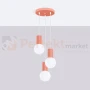 Lampa wisząca Halo 3P szklane kule design 3xG9 IP20 brzoskwiniowa perfektmarket (6).webp
