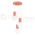 Lampa wisząca Halo 3P szklane kule design 3xG9 IP20 brzoskwiniowa perfektmarket (2).webp