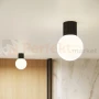 Plafon Halo szklana kula design G9 IP44 czarny perfektmarket (11).webp