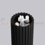 Plafon Halo szklana kula design G9 IP44 czarny perfektmarket (7).webp