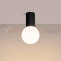 Plafon Halo szklana kula design G9 IP44 czarny perfektmarket (6).webp