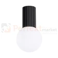 Plafon Halo szklana kula design G9 IP44 czarny perfektmarket (4).webp
