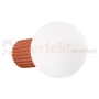 Kinkiet Halo szklana kula design G9 IP44 ochra czerwona perfektmarket (7).webp