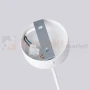 Lampa wisząca żyrandol Halo 6 szklane kule design 6xG9 IP20 biały perfektmarket (3).webp