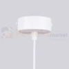 Lampa wisząca żyrandol Halo 6 szklane kule design 6xG9 IP20 biały perfektmarket (1).webp