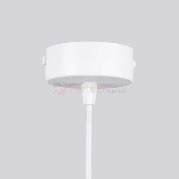 Lampa wisząca żyrandol Halo 6 szklane kule design 6xG9 IP20 biały perfektmarket (1).webp