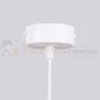 Lampa wisząca żyrandol Halo 6 szklane kule design 6xG9 IP20 biały perfektmarket (1).webp