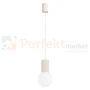 Lampa wisząca Halo szklana kula design 1xG9 IP20 beżowa perfektmarket (3).webp