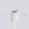 Lampa wisząca Halo szklana kula design 1xG9 IP20 beżowa perfektmarket.webp