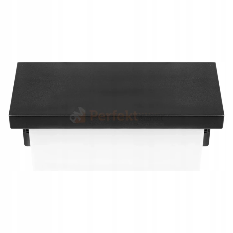 Lampa ścienna zewnętrzna kinkiet LED LAGOS 12W 4000K IP54 czarny perfektmar (5).webp