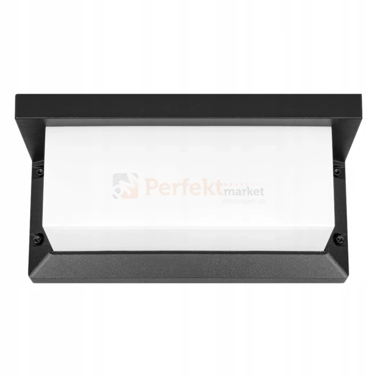 Lampa ścienna zewnętrzna kinkiet LED LAGOS 12W 4000K IP54 czarny perfektmar (4).webp