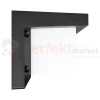 Lampa ścienna zewnętrzna kinkiet LED LAGOS 12W 4000K IP54 czarny perfektmar (6).webp