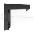 Lampa ścienna zewnętrzna kinkiet LED LAGOS 12W 4000K IP54 czarny perfektmar (6).webp