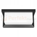 Lampa ścienna zewnętrzna kinkiet LED LAGOS 12W 4000K IP54 czarny perfektmar (4).webp