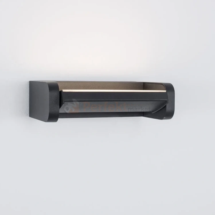 Lampa ścienna zewnętrzna kinkiet LED Volvel Nova Luce 6W 3000K IP54 czarny perfektmarket.webp