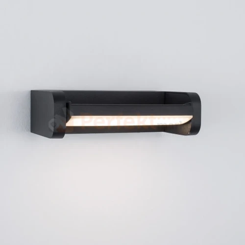 Lampa ścienna zewnętrzna kinkiet LED Volvel Nova Luce 6W 3000K IP54 czarny perfektmarket (1).webp