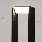 Lampa stojąca zewnętrzna słupek LED Volvel Nova Luce 6W 3000K IP54 czarny perfektmarket (2).webp
