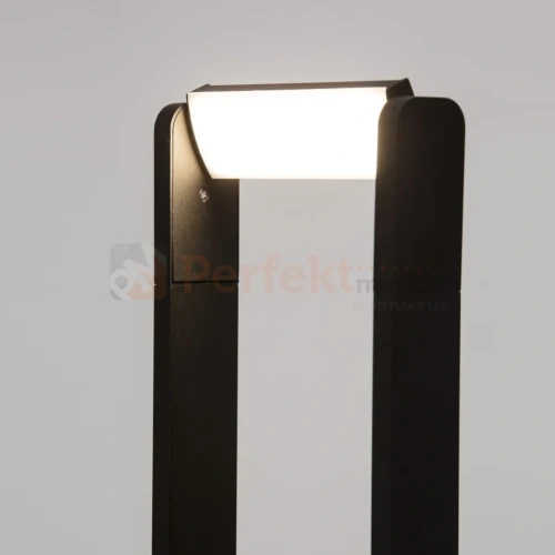 Lampa stojąca zewnętrzna słupek LED Volvel Nova Luce 6W 3000K IP54 czarny perfektmarket (2).webp