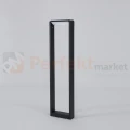 Lampa stojąca zewnętrzna słupek LED Volvel Nova Luce 6W 3000K IP54 czarny perfektmarket.webp