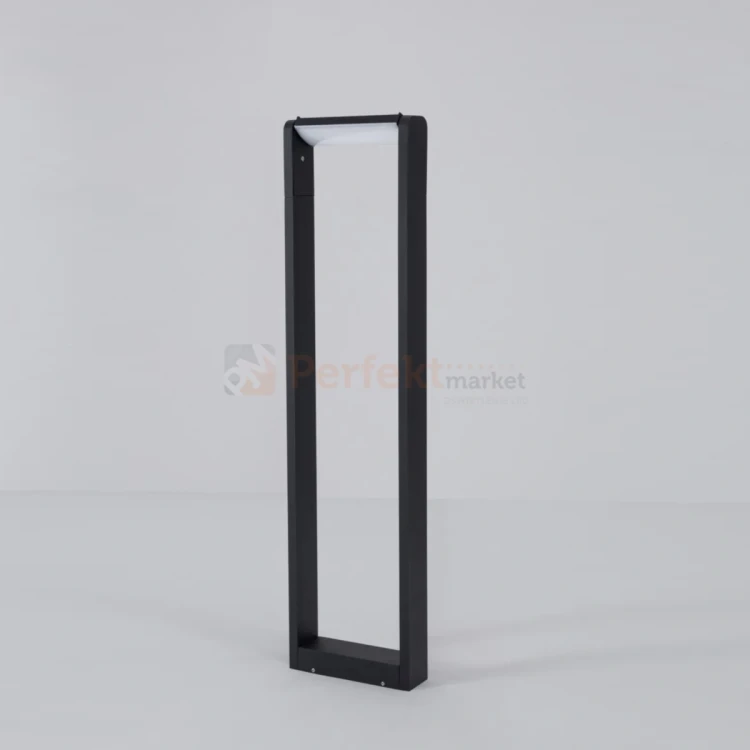 Lampa stojąca zewnętrzna słupek LED Volvel Nova Luce 6W 3000K IP54 czarny perfektmarket.webp
