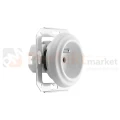 CERAMIC DESIGN gniazdo pojedyncze ceramiczne retro z uziemieniem 16A 230V białe perfektmarket 1.webp