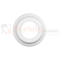 CERAMIC DESIGN ramka ceramiczna okragła pojedyncza biała perfektmarket.webp