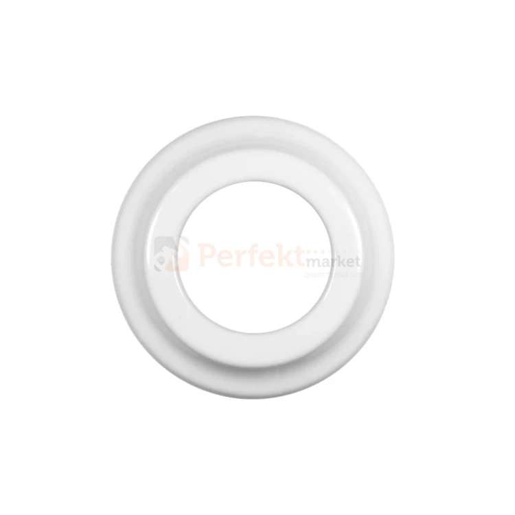 CERAMIC DESIGN ramka ceramiczna okragła pojedyncza biała perfektmarket.webp