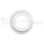 CERAMIC DESIGN ramka ceramiczna okragła pojedyncza biała perfektmarket.webp