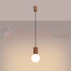 Lampa wisząca Halo szklana kula design 1xG9 IP20 mocca perfektmarket (6).webp