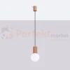 Lampa wisząca Halo szklana kula design 1xG9 IP20 mocca perfektmarket (7).webp
