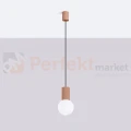 Lampa wisząca Halo szklana kula design 1xG9 IP20 mocca perfektmarket (7).webp