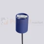Lampa wisząca Halo szklana kula design 1xG9 IP20 ultramaryna perfektmarket (7).webp