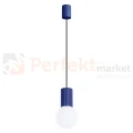 Lampa wisząca Halo szklana kula design 1xG9 IP20 ultramaryna perfektmarket (8).webp