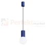 Lampa wisząca Halo szklana kula design 1xG9 IP20 ultramaryna perfektmarket (8).webp