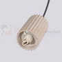 Lampa wisząca Halo szklana kula design 1xG9 IP20 taupe perfektmarket (1).webp