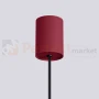 Lampa wisząca Halo szklana kula design 1xG9 IP20 burgund perfektmarket (2).webp