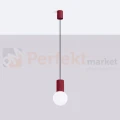 Lampa wisząca Halo szklana kula design 1xG9 IP20 burgund perfektmarket (7).webp