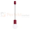 Lampa wisząca Halo szklana kula design 1xG9 IP20 burgund perfektmarket (8).webp