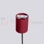 Lampa wisząca Halo szklana kula design 1xG9 IP20 burgund perfektmarket.webp