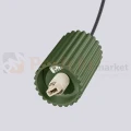 Lampa wisząca Halo szklana kula design 1xG9 IP20 zielona oliwka perfektmarket (1).webp
