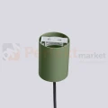 Lampa wisząca Halo szklana kula design 1xG9 IP20 zielona oliwka perfektmarket (2).webp