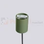 Lampa wisząca Halo szklana kula design 1xG9 IP20 zielona oliwka perfektmarket (2).webp