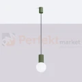 Lampa wisząca Halo szklana kula design 1xG9 IP20 zielona oliwka perfektmarket (7).webp