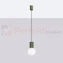 Lampa wisząca Halo szklana kula design 1xG9 IP20 zielona oliwka perfektmarket (7).webp