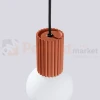 Lampa wisząca Halo szklana kula design 1xG9 IP20 zielona ochra czerwona perfektmarket (2).webp