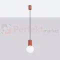 Lampa wisząca Halo szklana kula design 1xG9 IP20 zielona ochra czerwona perfektmarket (7).webp