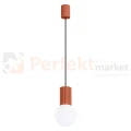 Lampa wisząca Halo szklana kula design 1xG9 IP20 zielona ochra czerwona perfektmarket (8).webp
